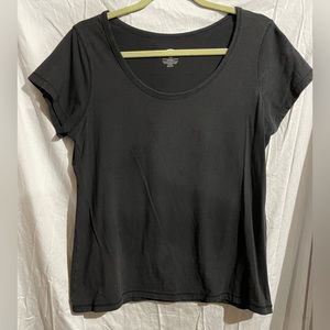 Berkeley Jensen basic black shirt sleeve T-shirt women’s size xl